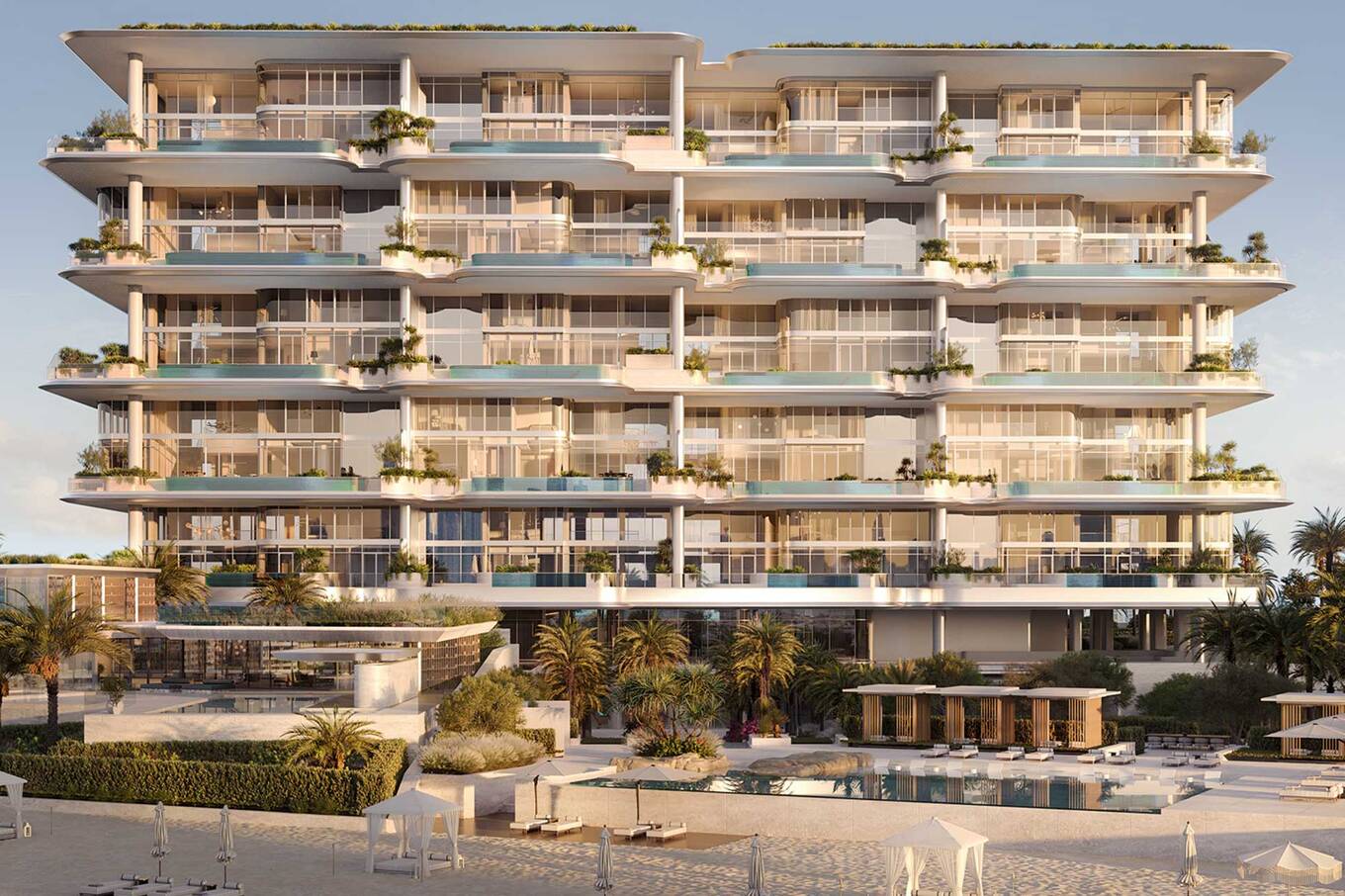 Apartment with 4 bedrooms in Palm Jumeirah, Dubai